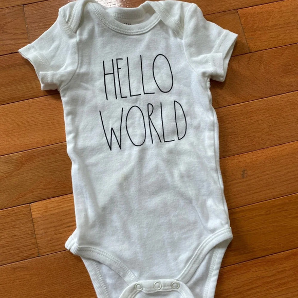 Rae Dunn baby onesie - Picture 1 of 1